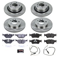 Track Day Spec High-Performance Brake Pad and Rotor Kit for 2003-2008 BMW Z4