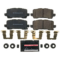 Z23-2372 Rear Z23 Daily Driver Carbon-Fiber Ceramic Brake Pads w/Hardware Kit