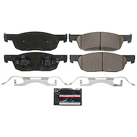 Z23-2396 Front Z23 Daily Driver Carbon-Fiber Ceramic Brake Pads w/Hardware Kit