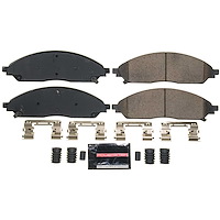 Z23-2402 Front Z23 Daily Driver Carbon-Fiber Ceramic Brake Pads w/Hardware Kit