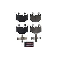 Front Z23 Evolution Sport Brake Pad Set w/Hardware Fits Select BMW 530i, 530i xDrive, X3 [Carbon-Fiber Ceramic]