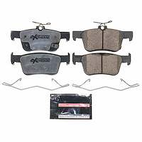 Z26-2102 Rear Z26 Street Performance Carbon-Fiber Ceramic Brake Pads w/Hardware Kit