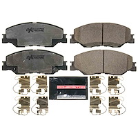 Z26-2185 Front Z26 Street Performance Carbon-Fiber Ceramic Brake Pads w/Hardware Kit
