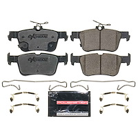 Z26-2384 Rear Z26 Street Performance Carbon-Fiber Ceramic Brake Pads w/Hardware Kit