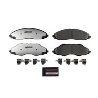 Front Z36 Truck & Tow Brake Pad Set w/Hardware Fits Select Ford Expedition & Lincoln Navigator [Carbon-Fiber Ceramic]
