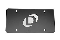 D010-0016 Dinan Marque Plate, Black