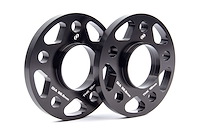 Machined  Aluminum Wheel Spacers [15 mm Thick] for Select Late-Model BMW Cars/SUVs, Mini Cooper, Toyota GR Supra  [Black]