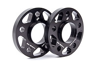 Machined Aluminum Wheel Spacers [20 mm Thick] for Select Late-Model BMW Cars/SUVs, Mini Cooper, Toyota GR Supra  [Black]
