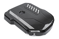 D590-0003 Carbon Fiber Engine Cover Fits Select BMW Vehicles w/ B58D Engine [Gloss Finish]
