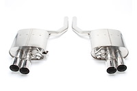 D660-0036 Dinan Free Flow Axle-Back Exhaust, 2011-2016 BMW 550i