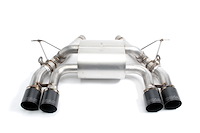 D660-0050-BLK Free Flow Axle-Back Exhaust Fits Select BMW M3, M4 [Polished Stainless]