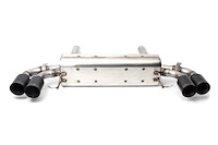 D660-0075-BLK Free Flow Axle-Back Exhaust Fits Select BMW M550i [Black Ceramic Coated]