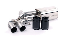 D660-0079-BLK Free Flow Axle-Back Exhaust Fits Select BMW M5 [Black Ceramic Coated]