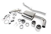D660-0084 Dinan Valved Axle-Back Exhaust, 2017-2024 MINI C'man S ALL4