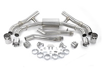 D660-0090 Dinan Valved Axle-Back Exhaust, 2020-2025 BMW X5M/X6M