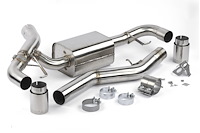 D660-0091 Dinan Valved Axle-Back Exhaust, 2019-2024 BMW 330i/430i