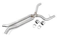 D660-0101 High Flow Middle Exhaust Fits Select BMW M2 [304 Stainless]