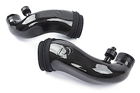 D760-0053 Turbo Inlet Pipe Set Fits Select BMW M5, M8 [Carbon Fiber]