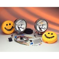 Daylighter 6" Round Off-Road Light Kit Chrome Housing