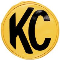 KC Light Covers 8" Round Yellow with Black KC