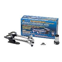 CHALLENGER DD- Deluxe Roof Mount Air Horn All Metal Two 2 Trumpets Chrome Plated complete with Compa