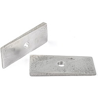 Leaf Spring Axle Shim 3 Deg. 2 in. x 4.75 in. Pair