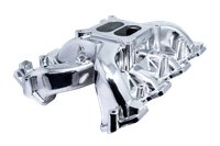 Crosswind Dual-Plane Intake Manifold for 1997-2017 GM LS1/LS2/LS6 4.8L-6.0L Engines [Polished]