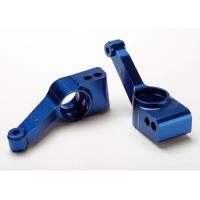 Stub Axle Carriers Blue Anodized Aluminum
