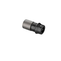 PRO/SPEC A-Type Quick Release Hose End [-16 AN (PS16), Straight, Crimp-On Swivel, Black]
