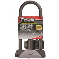 MAX90 Ultra-Max Security U-Shackle Lock 4.125 in. Wide X 10.500 in. Tall X .8125 in. Diameter