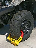 Deluxe Universal Wheel Chock Lock