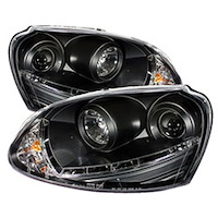 DRL Projector Headlights 2006-2009 Volkswagen GTI/Jetta/Rabbit