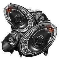 DRL Projector Headlights 2007-2009 Mercedes Benz E-Class