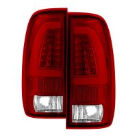 xTune Light Bar LED Tail Lights 1997-2003 Ford F150