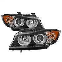LBDRL Projector Headlights 2006-2008 BMW E90 3-Series