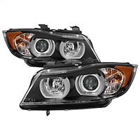 Light Bar DRL Projector Headlights 2006-2008 BMW E90 3-Series