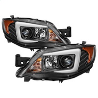 Light Bar DRL Projector Headlights 2008-2014 Subaru Impreza WRX