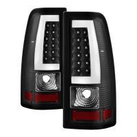xTune Light Bar LED Tail Lights 1999-2002 Chevy Silverado