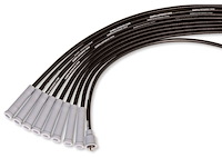 126734 Universal 8 mm Spark Plug Wire Set with Straight Plug Boots [Cut-to-Length]