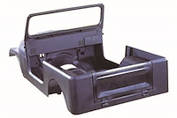 Body Tub Kit 1976-1986 Jeep CJ7