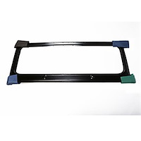 Replacement steel windshield frame from Omix-ADA, Fits 76-86 Jeep CJ models