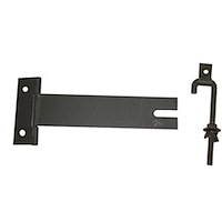 Replacement first aid kit mounting bracket from Omix-ADA, Fits 50-52 Willys M38.