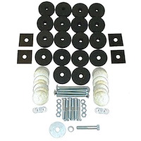 Body Tub Mounting Kit 1941-1975 Willys/Jeep CJ