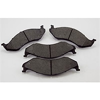 Disc Brake Pads Front Titanium 90-06 Jeep Wrangler TJ 90-01 Jeep Cherokee XJ 4WD 93-98 Jeep Grand Cherokee ZJ