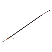 Emergency Brake Cable Rear With 11 Inch Brakes Left 1976-1978 CJ5 1976-1978 CJ7
