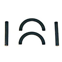 Crankshaft Oil Seal 134 CI 4 Piece Kit 1941-1971 Models
