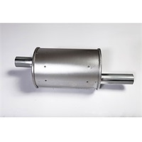 Muffler 134 CI Round 1945-1949 CJ2A 1948-1953 CJ3A 1953-1967 CJ3B 1955-1971 CJ5 1955-1971 CJ6