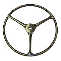 Steering Wheel for 1946-1966 Willys Jeep Models [Original Style, Black]