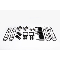 This front leaf spring mounting kit from Omix-ADA fits 76-83 Jeep CJ5 76-86 CJ7 and 81-86 CJ8.