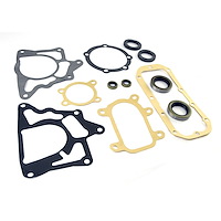 This transfer case gasket and seal kit from Omix-ADA fits 41-71 Willys and Jeep models with Dana 18 transfer case.